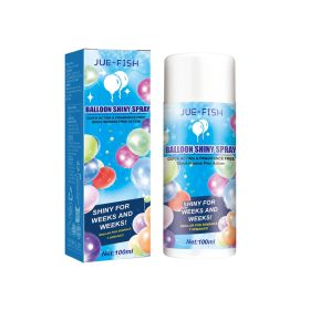 Jue-Fish Aerosol Balloon Spray, Balloon Surface Texture Gloss Lasting Non Oxidation Fading Spray
