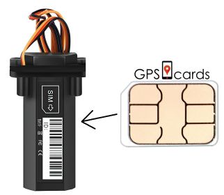 GPS Cards Sim for Mini Magnetic Car Kids GSM GPRS Real Time Tracker/ Geofences
