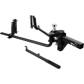 VEVOR Weight Distribution Hitch, 1,000 lbs Weight Distributing Hitches Kit with Sway Control for Trailer, 2-In Solid Steel Shank