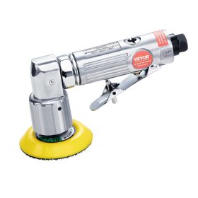 VEVOR 1/2/3 Inch Random Orbital Air Sander, High-Speed 15000RPM Mini Pneumatic Sander for Auto Body Work, 58PCS Air Powered Sander Kit with Sandp