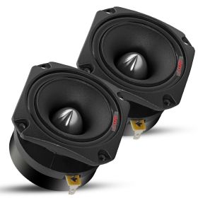 5 Core Tweeters Speakers Car Audio Pair 600W Combined Peak 4 Ohm 3.5 Inch Aluminum Super Bullet Tuiters Para Sonido Para Carro - TW BLT 150 BLK P