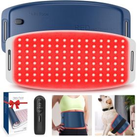 Red Light Therapy Belt for Body, Mother's Day Gift, Cordless Near Infrared Light Therapy Pain Relief & Inflammation with Soft Breathable Fabric