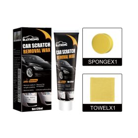 Rayhong Scratch Removal Wax, Car Paint Protective Polishing Remove Marks Maintenance Paint Repair Cleaning Decontamination Abrasive
