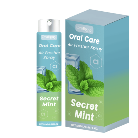 Oralhoe Secret Mint Oral Care Air Fresher Spray, Remove Coffee Stains And Whiten For Healthy Teeth