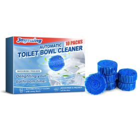Jaysuing Automatic Toilet Bowl Cleaner, Household Descaling Deodorizing Deodorizing Odors Fresh Toilet Cleaning Block