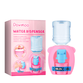 Dowmoo Children's Mini Water Dispenser, Baby Kitchen Toys Mini Fun Every Home Drink Machine Can Water (Option: 1PCs)