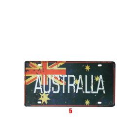 Vintage tin painting (Option: 05)