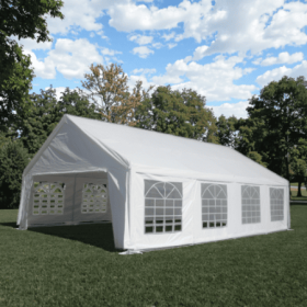 20x30ft Heavy Duty Party Tents Wedding Tents Carports Gazebos Big Marquees Event Tents (Color: White)